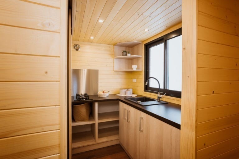 tiny house colibri cuisine