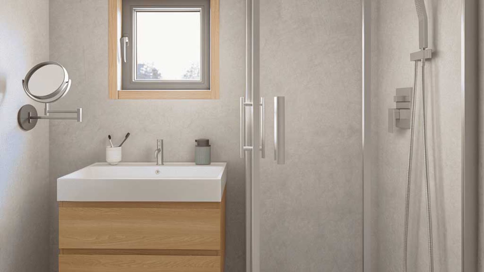 tiny house studio jardin lodge xl salle de bain